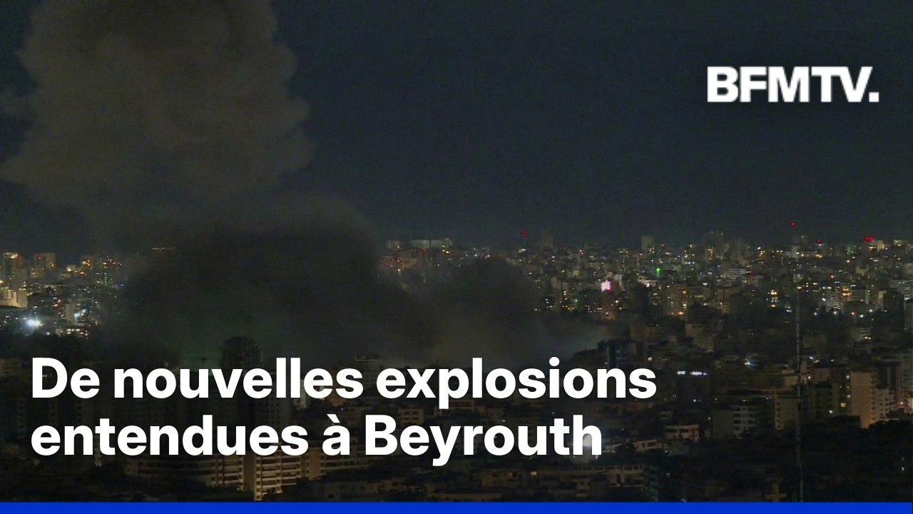 Conflit au Moyen-Orient: plusieurs frappes israéliennes ont secoué Beyrouth au Liban