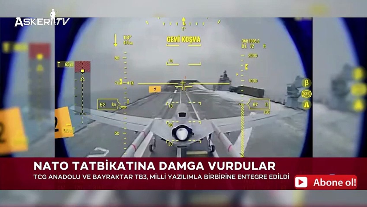 NATO Tatbikatına Damga: TCG Anadolu ile Bayraktar TB3 Tam Dijital Uyuma Ulaştı