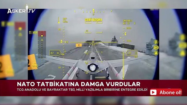 NATO Tatbikatına Damga: TCG Anadolu ile Bayraktar TB3 Tam Dijital Uyuma Ulaştı