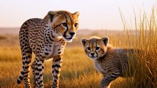 Cheetah Returns for Lost Cub After Chase 🔥 The Hunt Can Wait — A Mother Returns