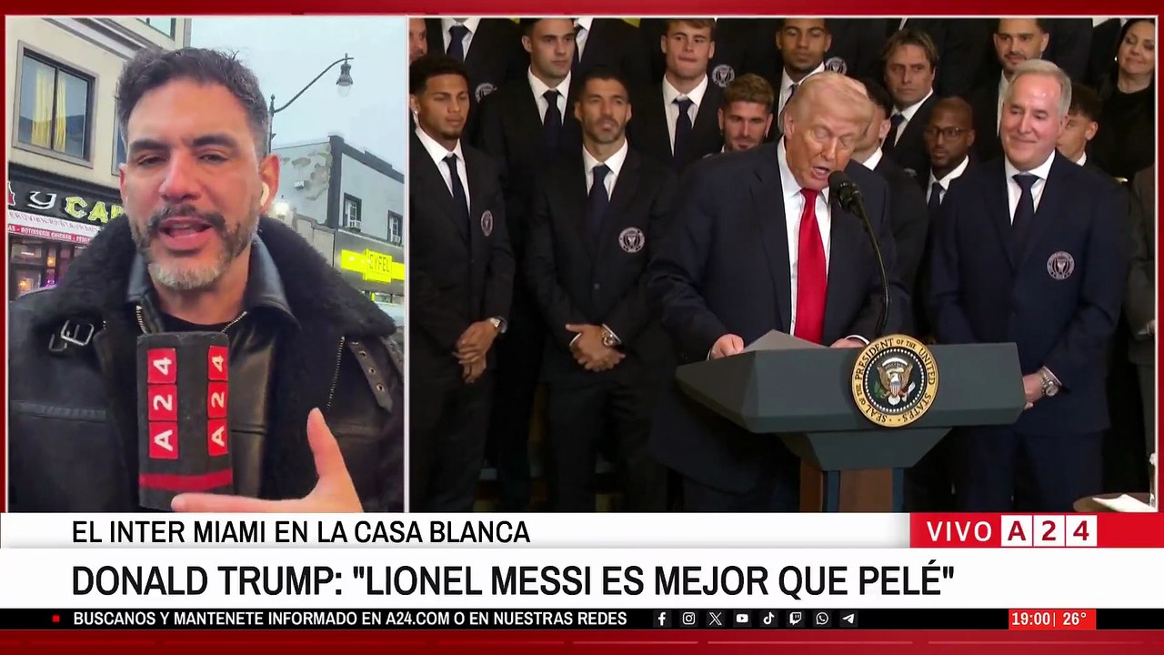 Trump y Messi