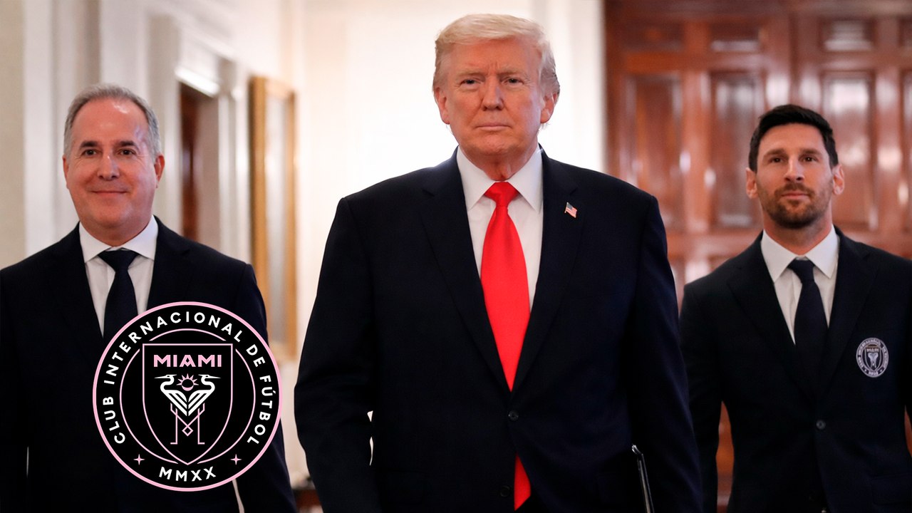 Donald Trump recibe a Messi y al Inter Miami en La Casa Blanca tras ser campeones de la MLS