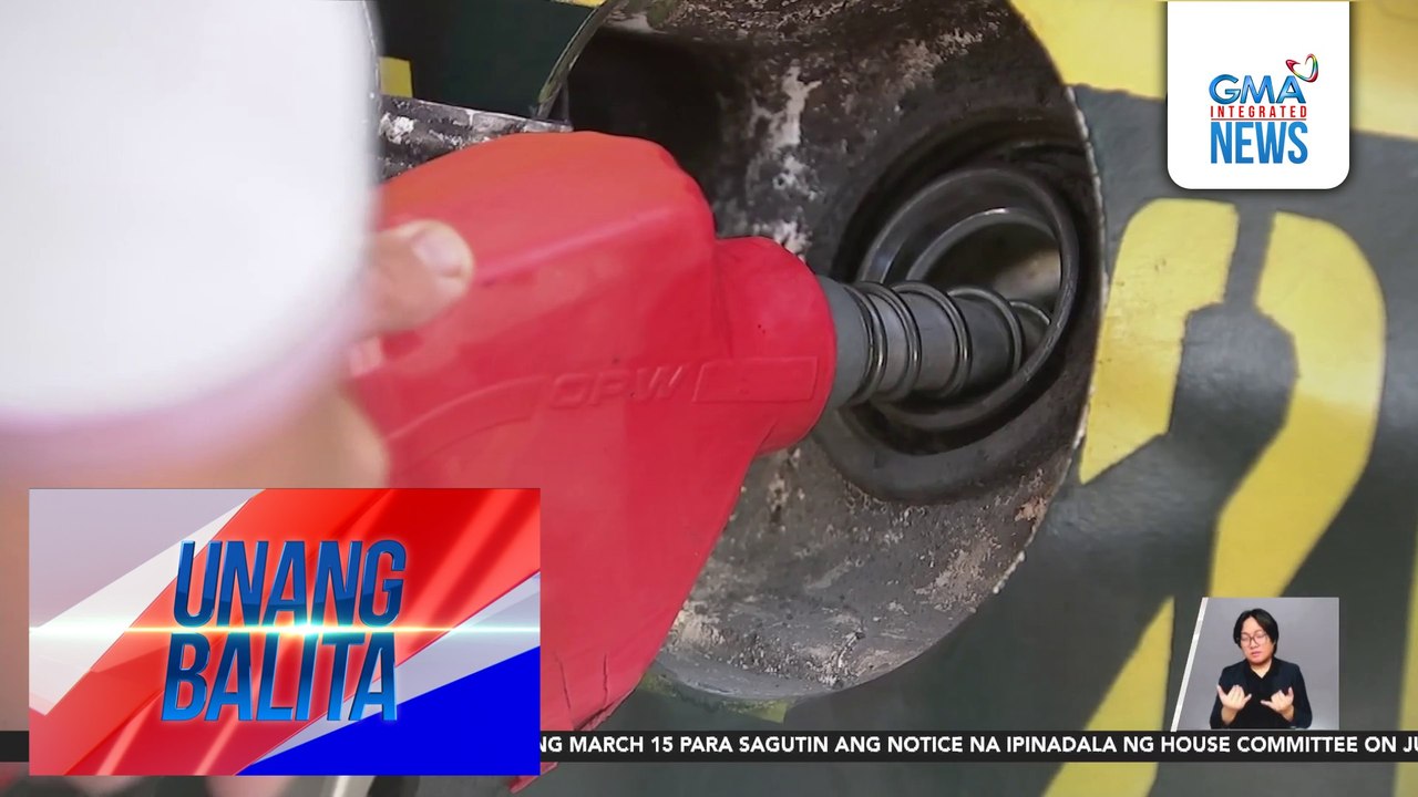 Mga hakbang para matugunan ang inflation at pagtaas ng oil prices sa gitna ng gulo sa Middle East, pinag-aaralan ng DEPDev | Unang Balita