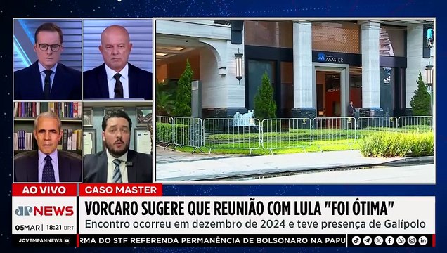 VORCARO É TRANSFERIDO PARA PRESÍDIO / MENSAGENS CITAM LULA | OS PINGOS NOS IS - 05/03/26