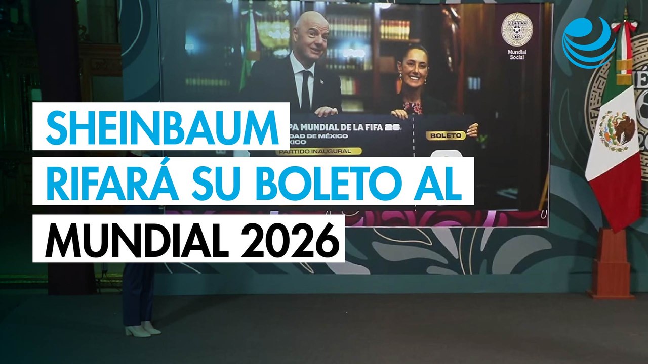 Sheinbaum anuncia las bases para "rifar" su boleto para la inauguración del Mundial: ¿Qué debes saber?