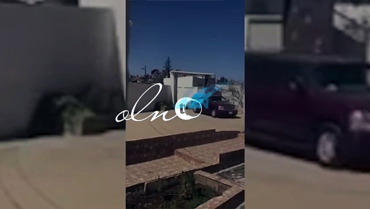 فتاة تطلق أعيرة نارية احتفالاً بخروج والدها من المستشفى!