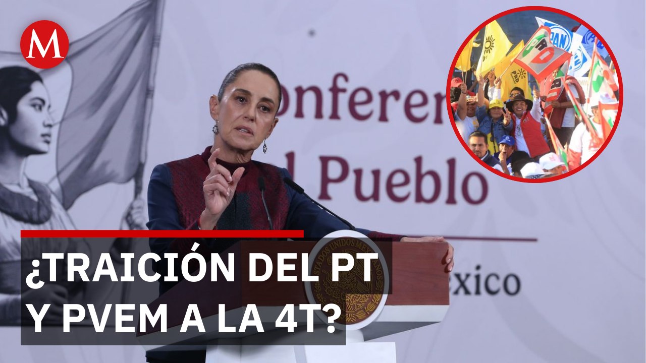 Sheinbaum respeta postura de aliados sobre la reforma electoral