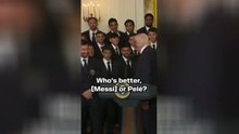 Trump ignites Messi v Pelé debate