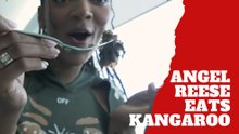 Angel Reese eats kangaroo sparking social media backlash