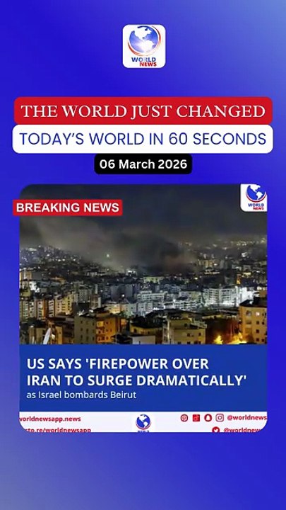 US says 'firepower over Iran to surge dramatically' as Israel bombards Beirut