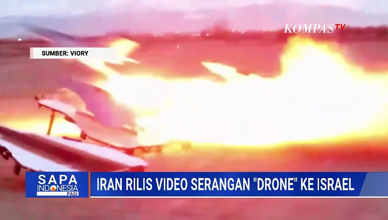 Iran Tembakkan Rudal Balas Serangan AS-Israel, Begini Penampakannya! | SAPA PAGI