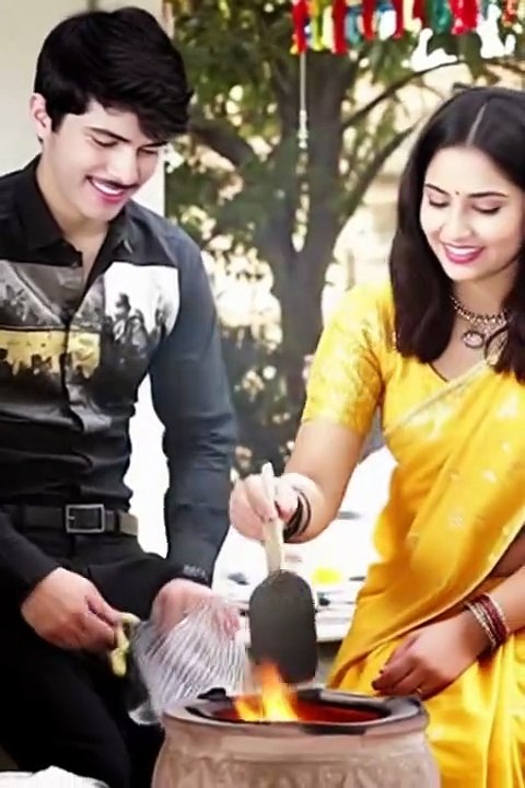 A_young_pakistani_couple_in_traditional