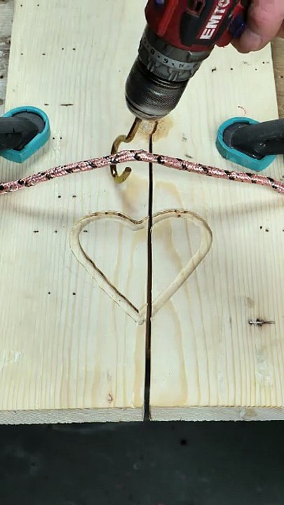 Creative woodworking and metal techniques🛠️❤️