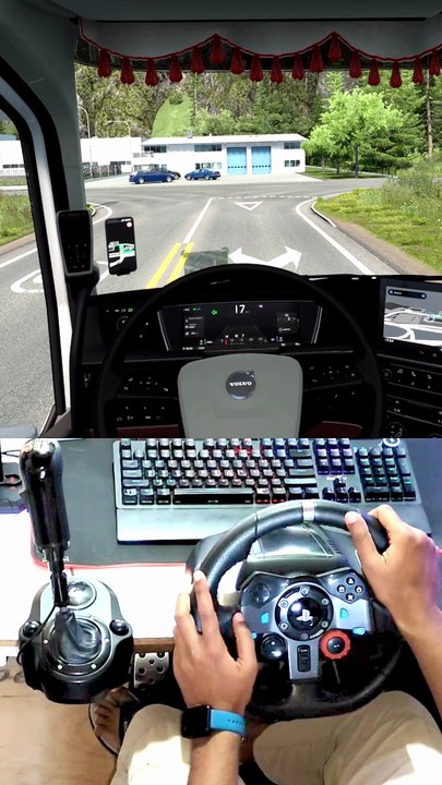 Cruising calmly in the Volvo FH16 - realism at its best 😌✨