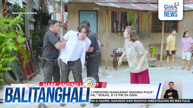 Yasser Marta, bibida sa Ang Presong Nangarap Maging Pulis episode ng Magpakailanman, bukas, 8:15 PM sa GMA | Balitanghali