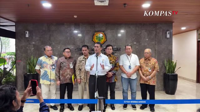 [FULL] Mentan Amran Buka-bukaan Stok Pangan di Tengah Memanas Perang AS-Israel VS Iran