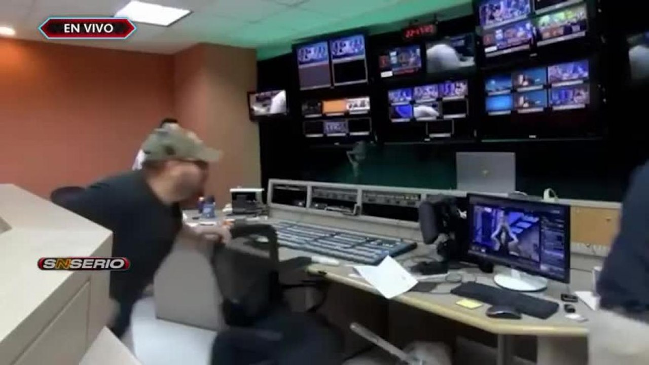 ¿Robo en vivo durante SNSerio?