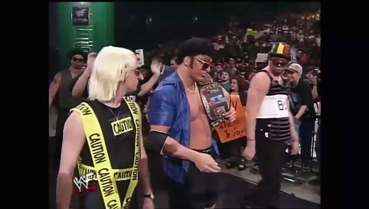DX impersonates The Nation - WWF RAW (07/06/98)