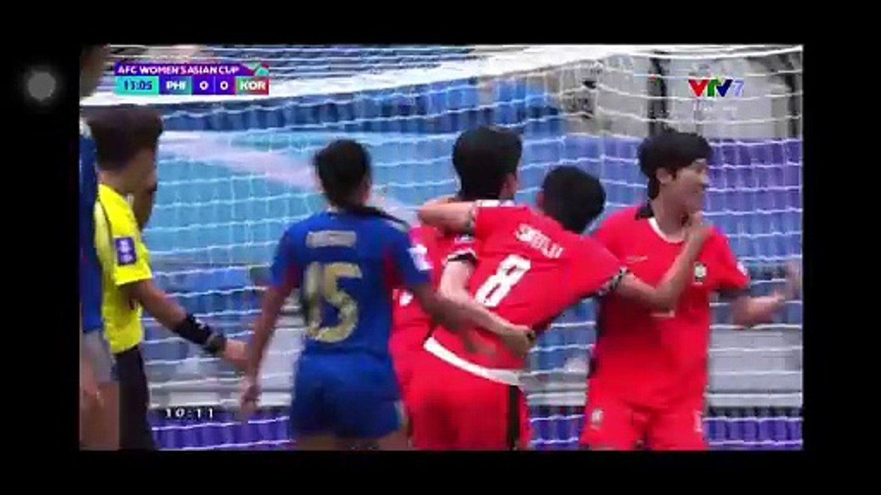 Highlight VTV7 | Tuyển nữ Philippines 🇵🇭 0-3 Tuyển nữ Hàn Quốc 🇰🇷 | Chênh lệch đẳng cấp | Bảng A - Lượt 2 VCK AFC Women’s Asian Cup năm 2026