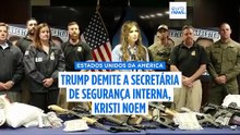 Donald Trump demite secretária de Segurança Interna Kristi Noem