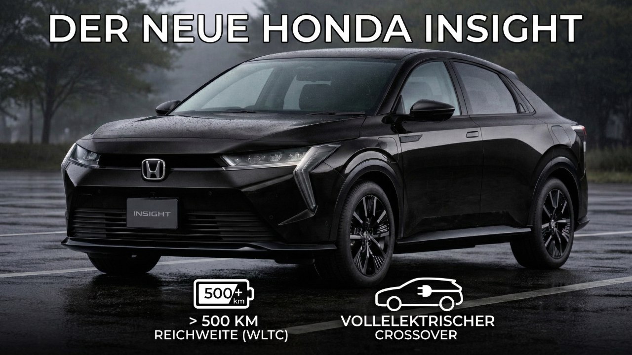 2027 Honda Insight EV: Der Hybrid-Pionier wird zum Elektro-Crossover