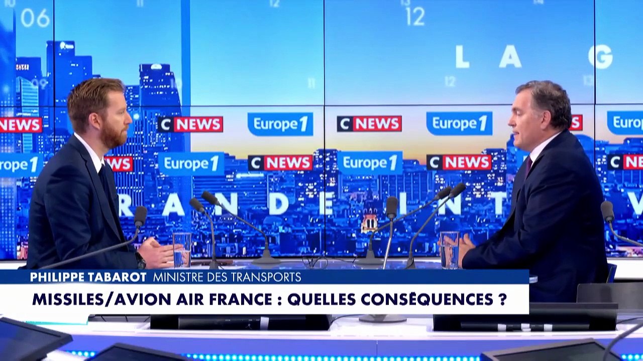 Guerre au Moyen-Orient : «Nous allons continuer les vols de rapatriement», assure Philippe Tabarot, ministre des Transports