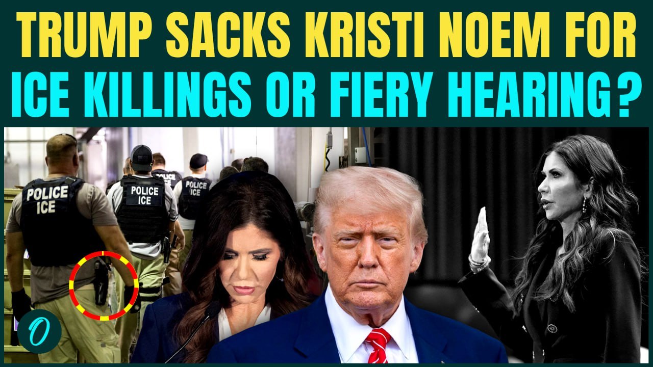 Trump FIRES DHS Chief Kristi For 'THIS' Reason | ICE Murders Backfired On DHS Chief? Who Is New Boss