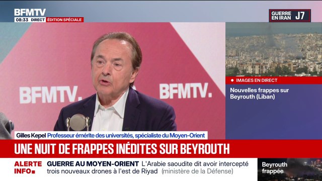 Guerre au Moyen-Orient: Le Liban est pris au piège par la manipulation de ses communautés affirme Gilles Kepel, professeur émérite des universités, spécialiste du Moyen-Orient