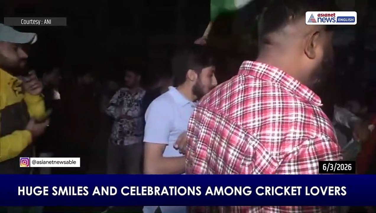 Jammu Celebrates India's Win Over England by 7...