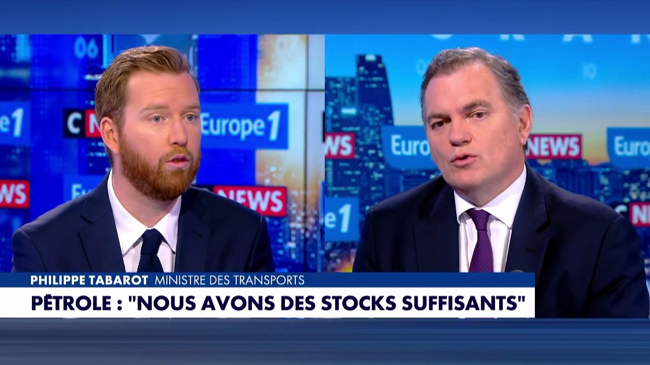 «L'augmentation en 48 heures des prix des carburants me paraît très rapide», s'étonne le ministre des Transports, Philippe Tabarot