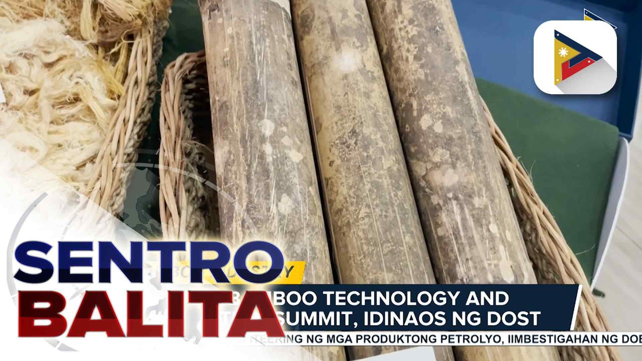 2026 Bamboo Technology and Innovation summit, idinaos ng DOST; pagpapalawak ng textile industry na gumagamit ng kawayan, target | ulat ni Jesse Atienza - PTV Cebu