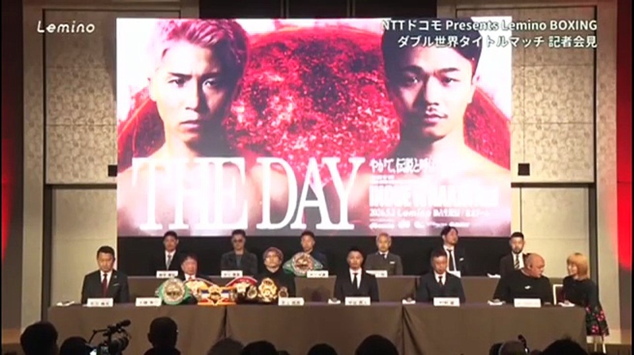 NTTドコモ presents Lemino BOXING ダブル世界タイトルマッチ 井上尚弥...