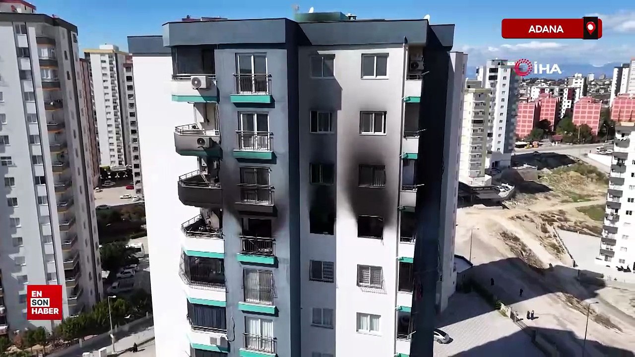 Adana'da bir kadının canım sıkıldı diyerek evi yaktığı iddia edildi