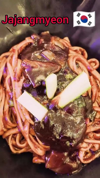 Kore'nin dillere destan Noodle'ı Jajangmyeon'u Afiyetle Yedim! 🇰🇷😎