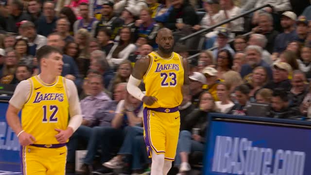 LeBron James breaks NBA field goal record in Lakers loss to Nuggets