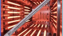 3000W Infrared Halogen Heater Lamp Short Wave Heating Tube for Vacuum Machine
