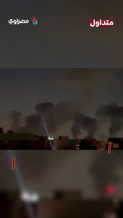 غارات جوية مكثفة على طهران فجرًا