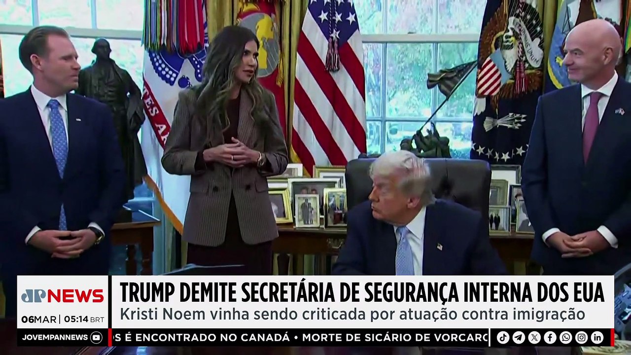 Trump troca comando da Segurança Interna dos EUA