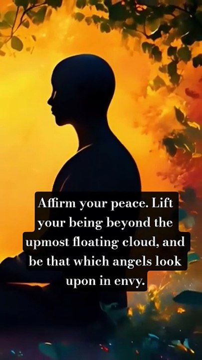 Affirm your peace. #meditationmusic #affirmations