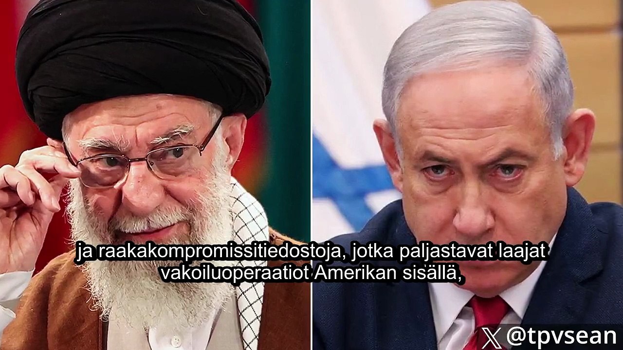 Israel's worldwide blackmail operation / Israelin maailmanlaajuinen kiristysoperaatio