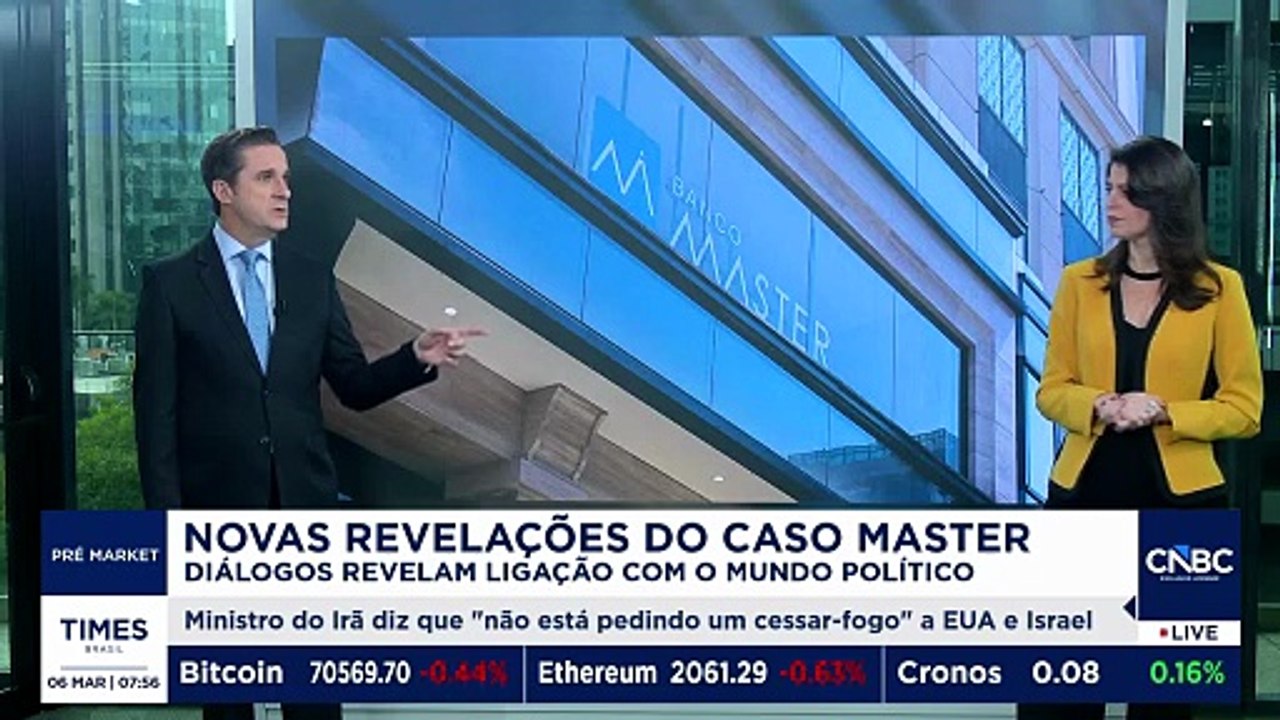 EXCLUSIVO: muita coisa ainda virá à tona, diz especialista sobre caso Vorcaro