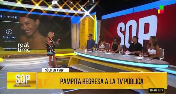 Según Yanina Latorre, Pampita cobraría 25 millones de pesos por 4 programas de entrevistas en la TV Pública.