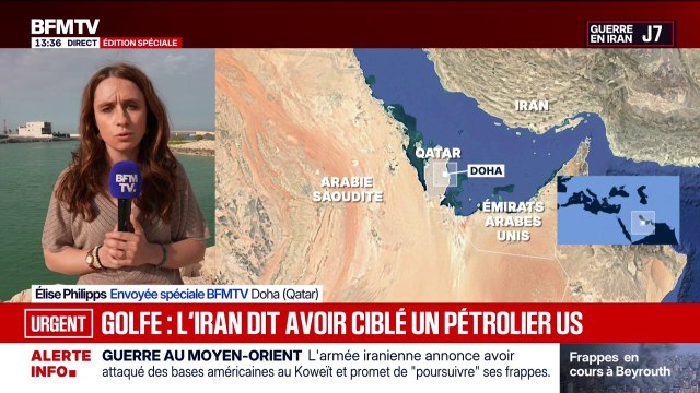 Guerre au Moyen-Orient: l'Iran dit avoir ciblé un pétrolier américain dans le Golfe