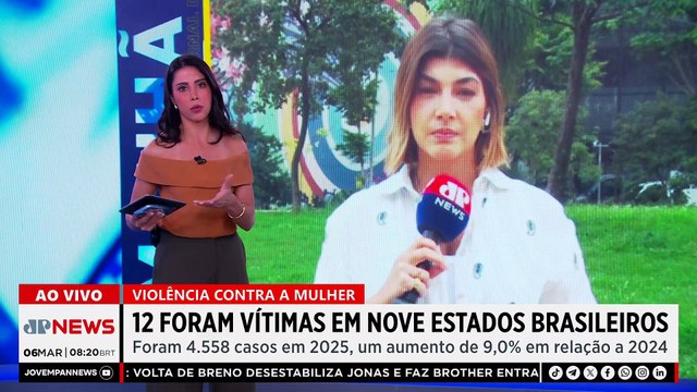 12 mulheres sofrem violência por dia em nove estados do Brasil