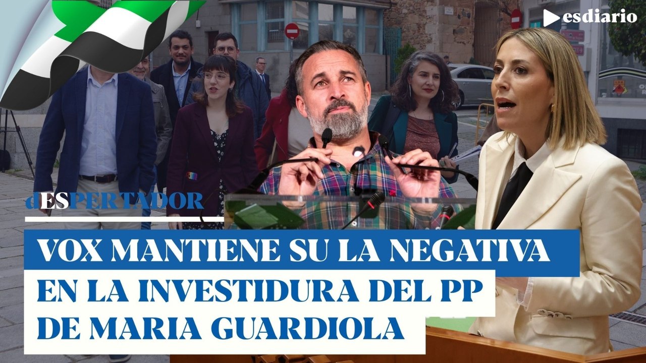 Vox insiste en la negativa a Guardiola en Extremadura: ¿Hasta cuándo? | ESdiario