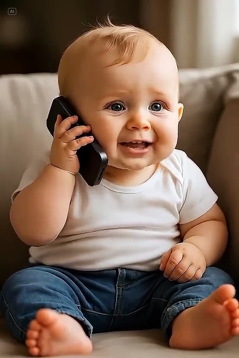 Cute AI Baby Reciting “Papa” 💕 _ Adorable Cartoon Animation _ Viral Baby Video 2025 #ai #catlovers