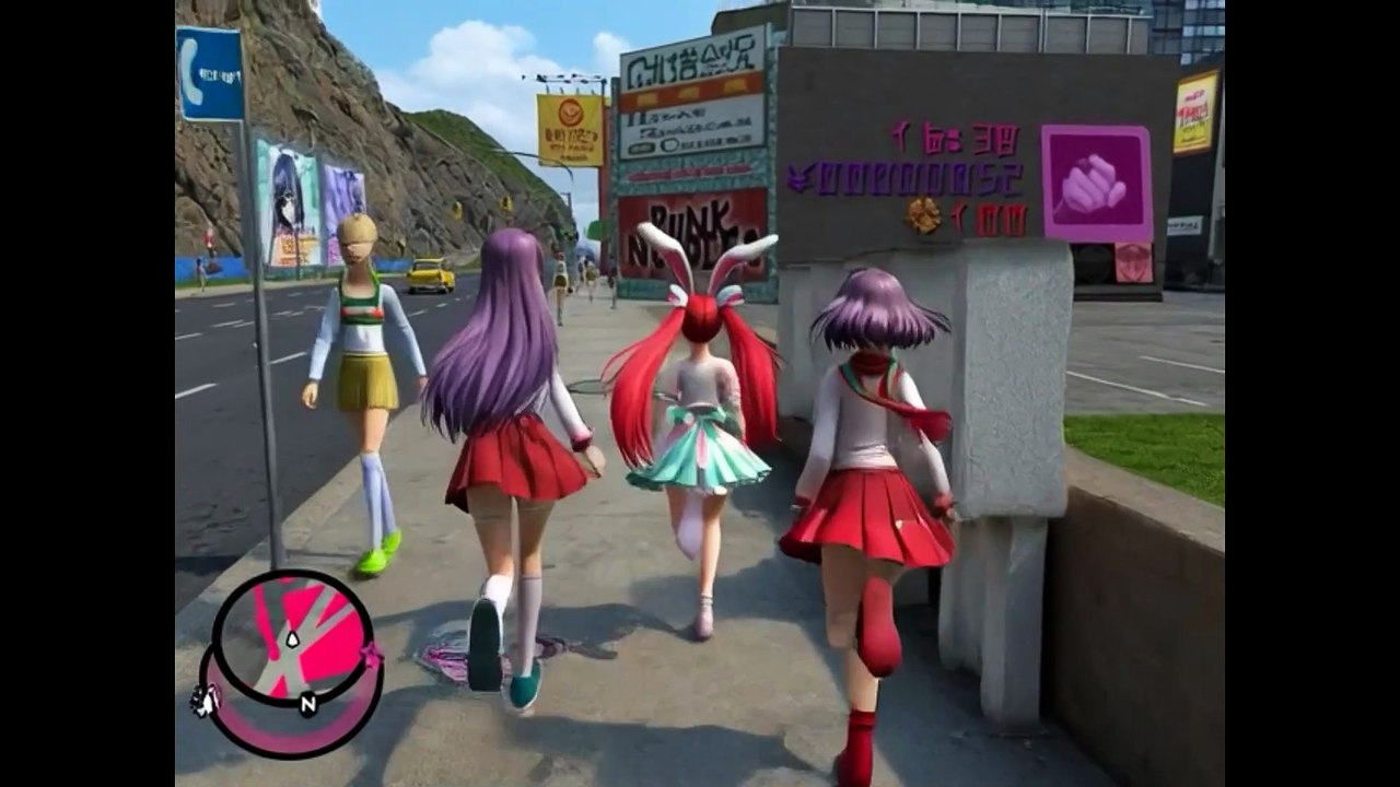 Grand Theft Auto Anime City Anime Lawlessness 2 - Video 1 | AI Image to Video | AI videos from photo