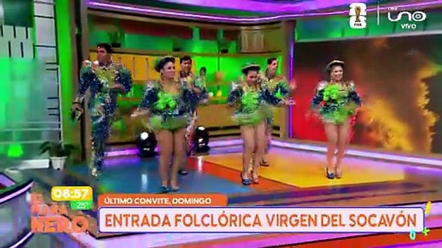 Entrada folclórica virgen del socavón