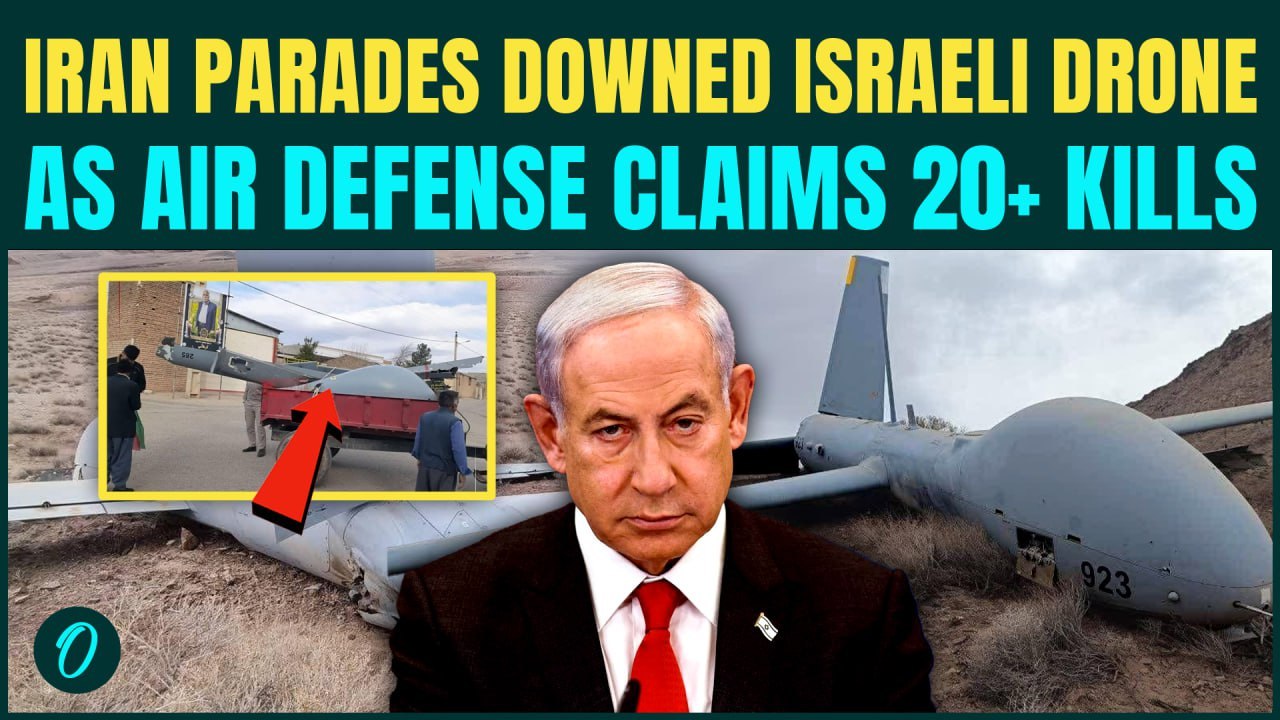 Iran HUMILIATES Israel: Iran Parades Downed Israeli Drone In Streets | 20+ U.S.–Israeli UAVs Downed