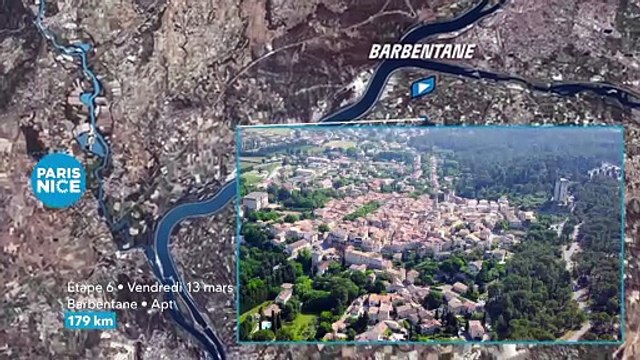 Paris-Nice 2026, étape 6 : Barbentane - Apt, parcours, profil et horaire - Cyclisme - Paris-Nice